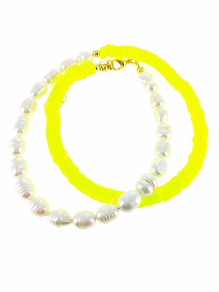 Barok İnci Vanilla Kolye