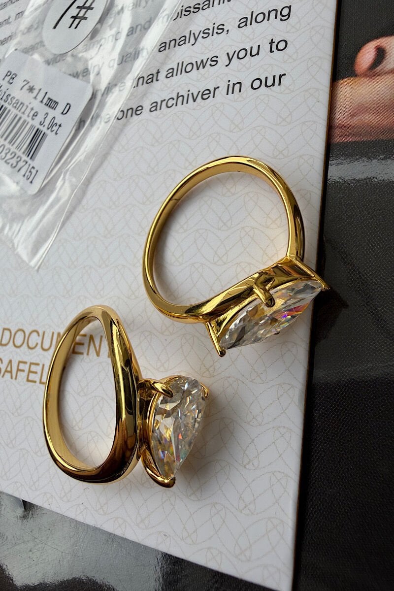 İthal Mozanit Yüzük