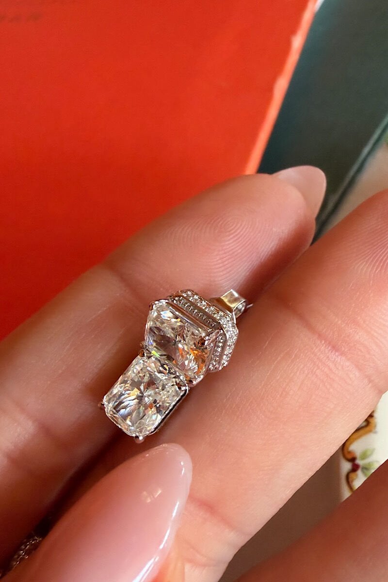 İthal Mozanit Küpe