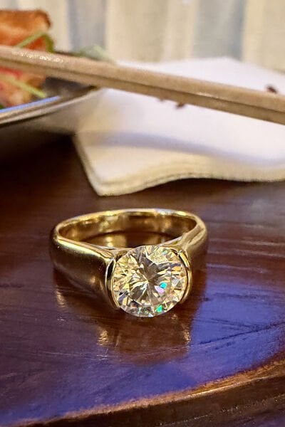 Mozanit İthal Dua Yüzük