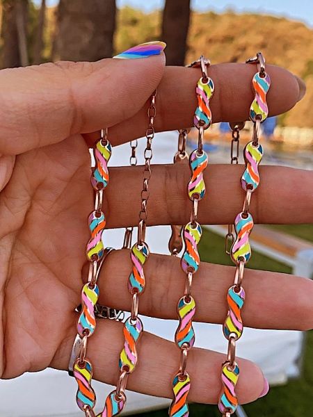 Multicolor Bağlantı Kolye