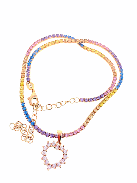 Pastel suyolu choker