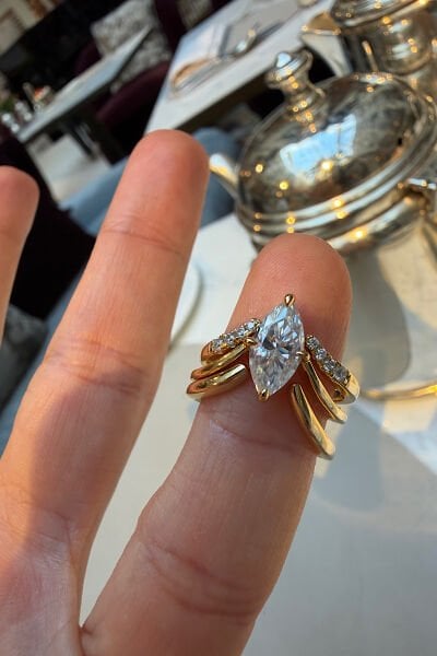 Mozanit İthal Yüzük