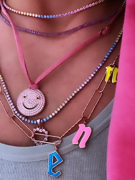 Pastel suyolu choker