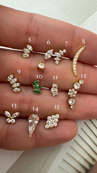 İthal Titanyum Piercing