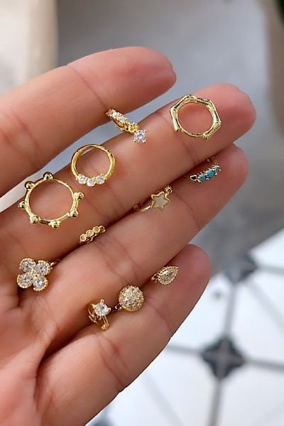İthal Gümüş Piercing