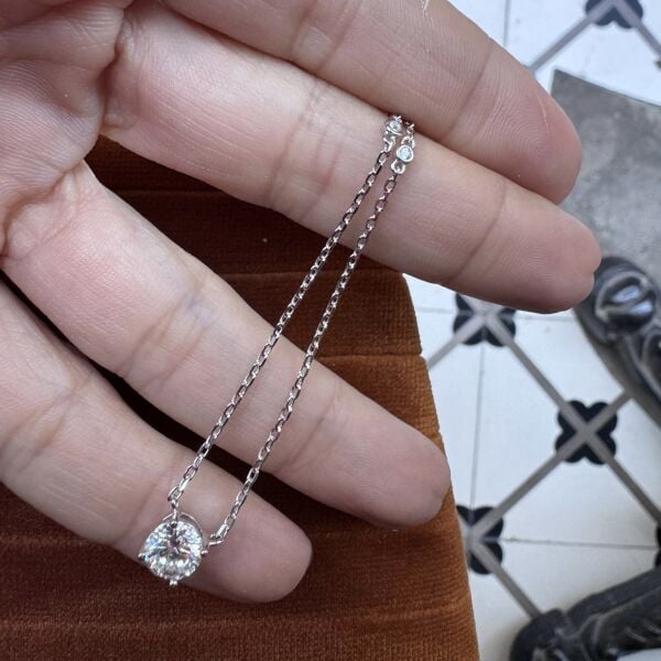İthal Mozanit Kolye 0.50 ct