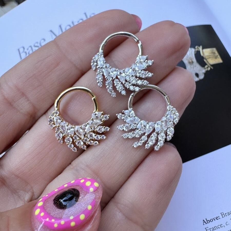 İthal Gümüş Halka Piercing