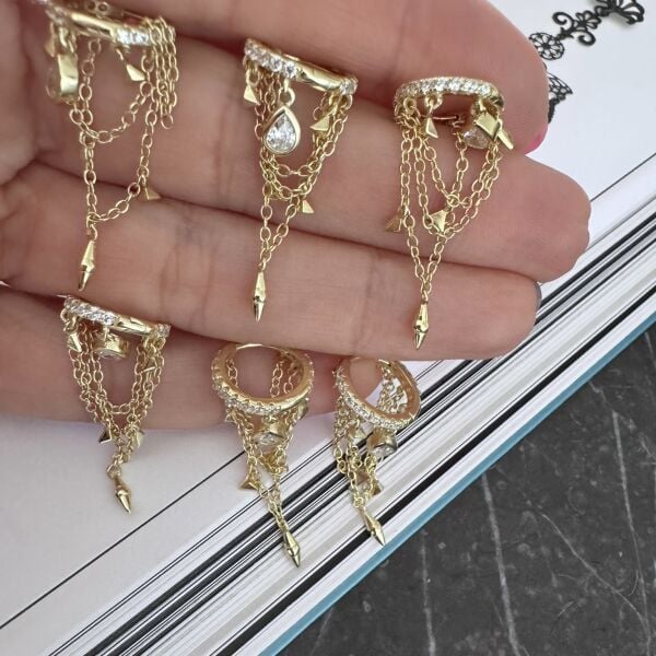 İthal Gümüş Halka Piercing