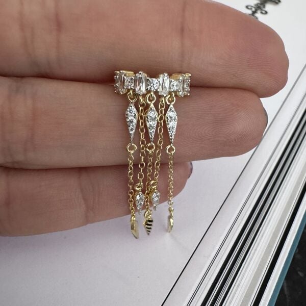 İthal Gümüş Halka Piercing