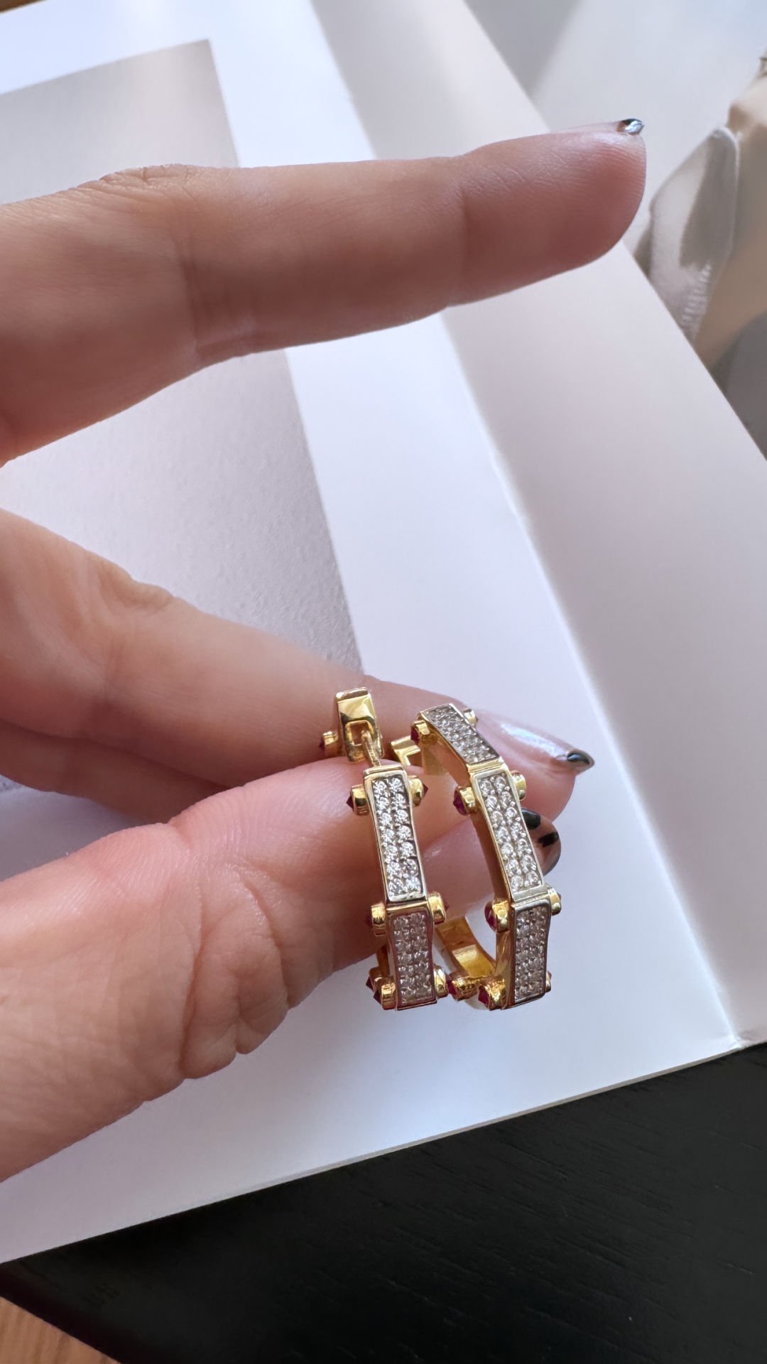 Yezz Büyük Küpe (14k gold)