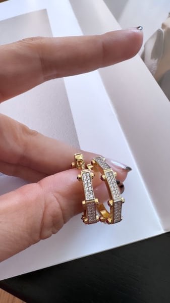 Yezz Büyük Küpe (14k gold)