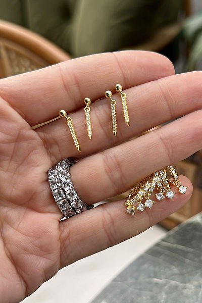 İthal Gümüş Piercing