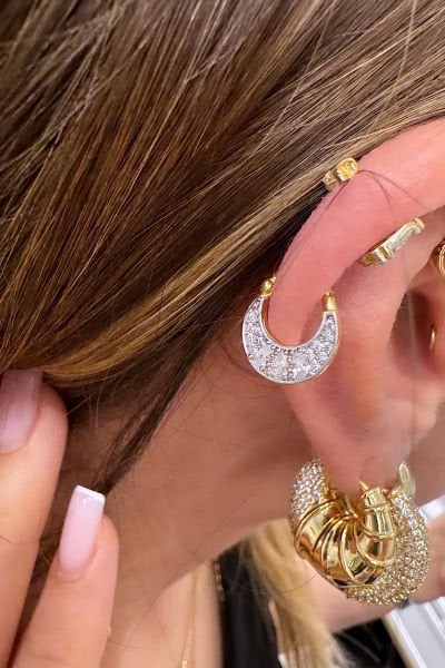 Halka Gümüş Piercing
