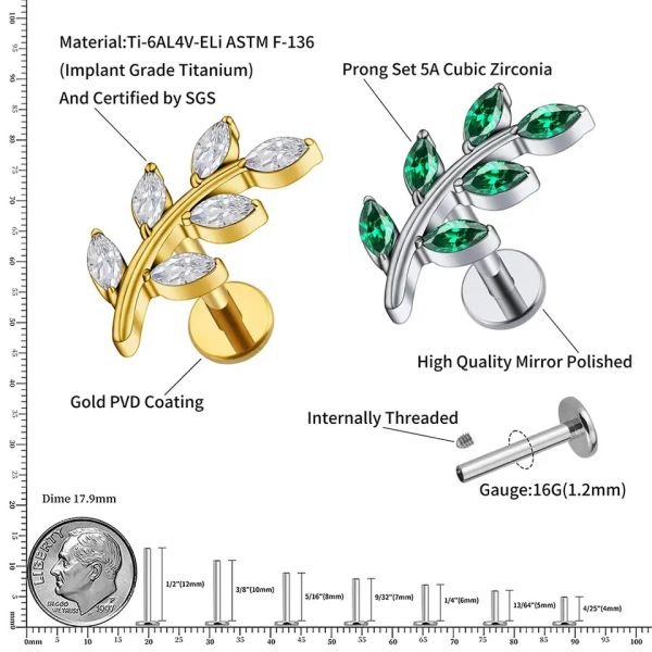 Titanyum Piercing