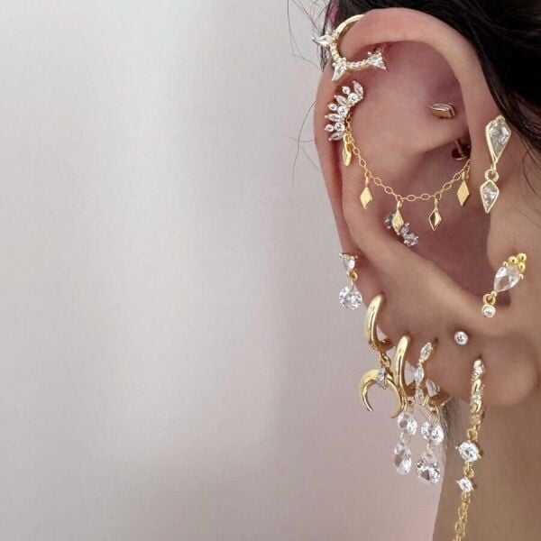 İthal Gümüş Piercing
