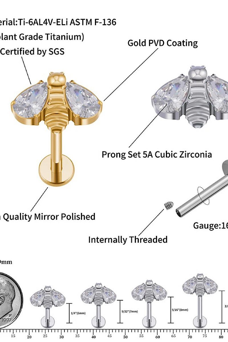 Titanyum Piercing