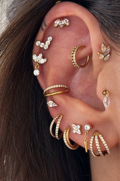 Titanyum Halka Piercing