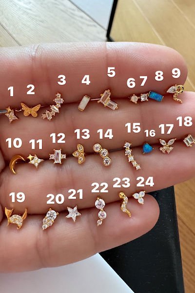 İthal Gümüş Piercing