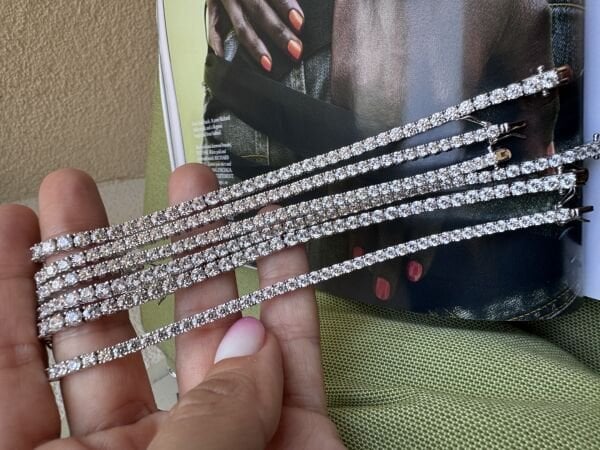 Mozanit Suyolu Bileklik(3mm )
