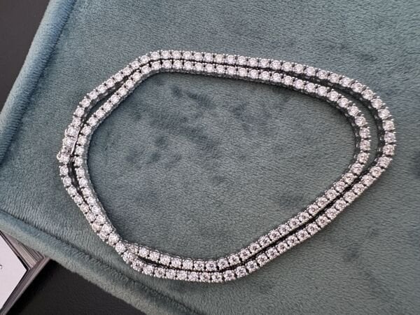 Mozanit Suyolu Kolye (2.5 -3-3.5 mm)