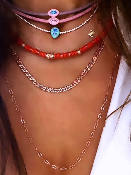 Damla Taş Suyolu Choker Kolye
