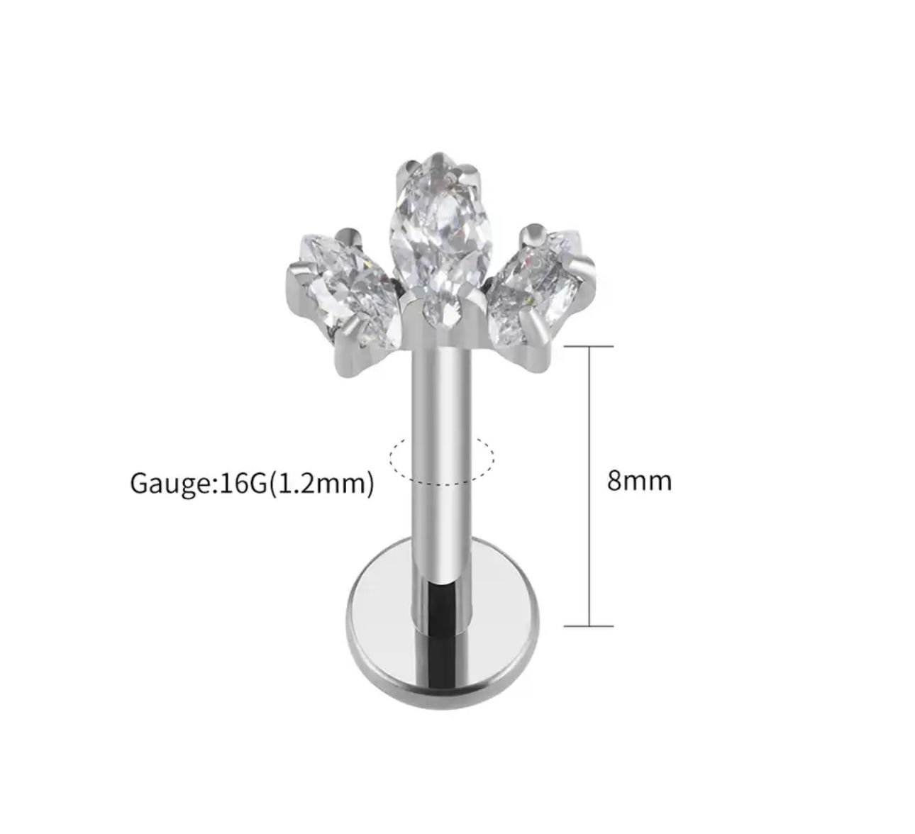 İthal Titanyum Piercing