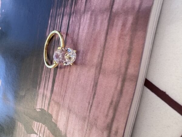 Mozanit Damla Yüzük